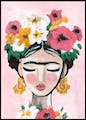 Frida Art Poster