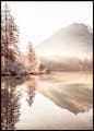 Misty Sunrise Poster