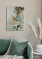 Abstract Green Marble No2