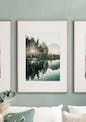 Morning View Lake Poster