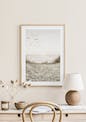 Birds by the Beach Poster