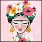 Frida Art Poster