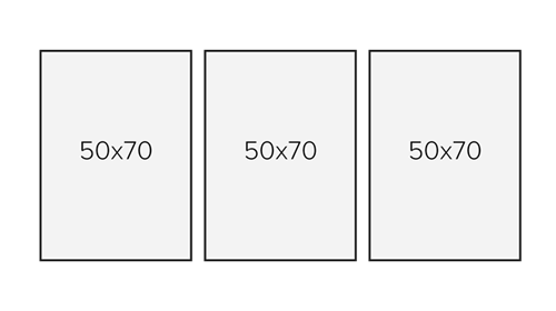 Gallery wall template